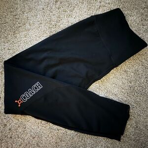 OTF x Nike Coach Black Mesh Panel Leggings
